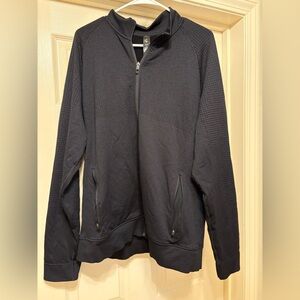lululemon athletica Men's Textured Black Jacket